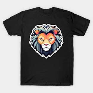 Lion Illustration T-Shirt